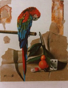 STILL LIFE WITH A PARROT   
